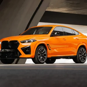 BMW X6M Orange