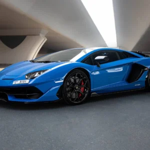Lamborghini Aventador SVJ Blue