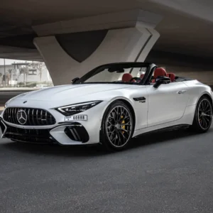 Mercedes SL63 AMG White